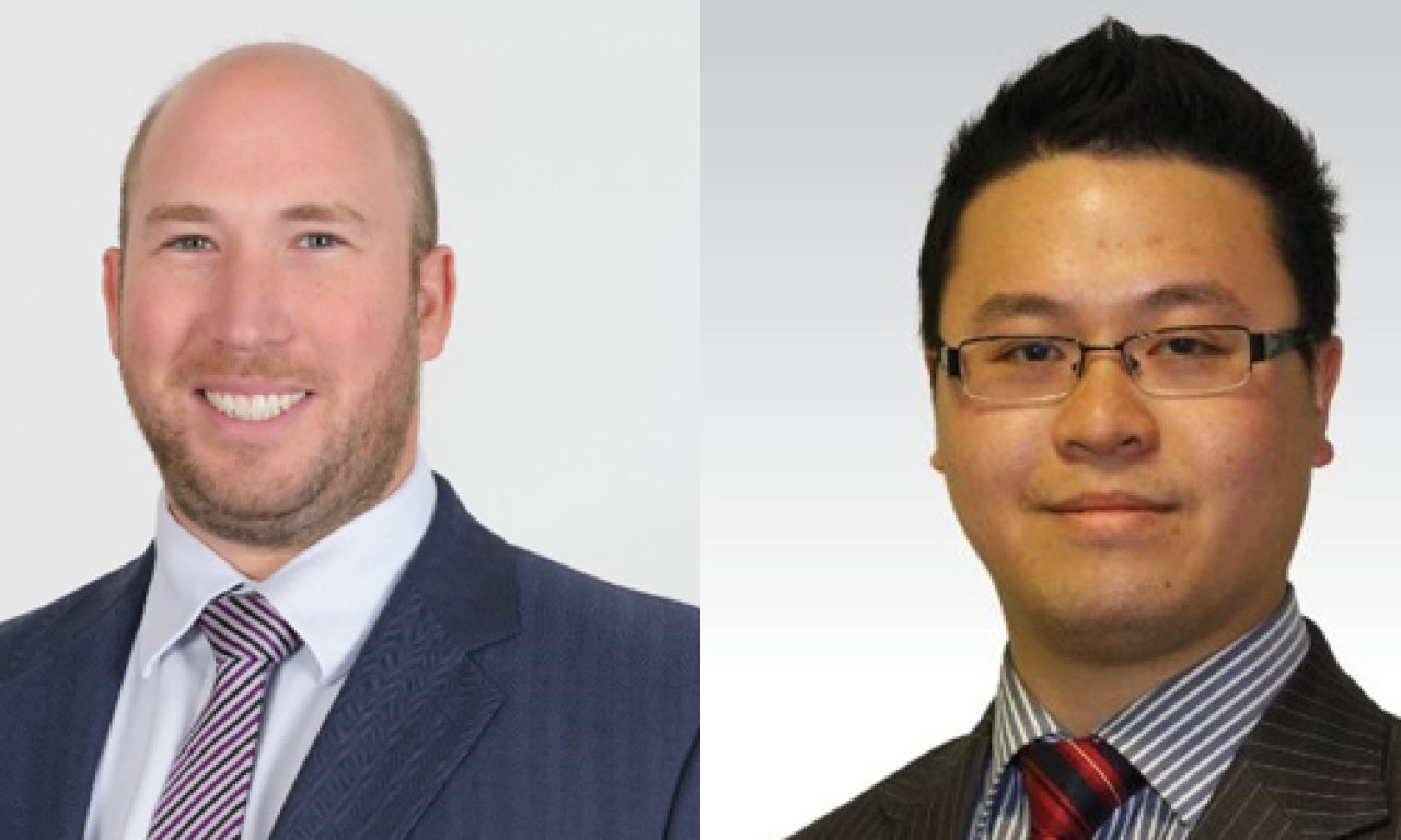 Justin Cowper and Andrew Huang