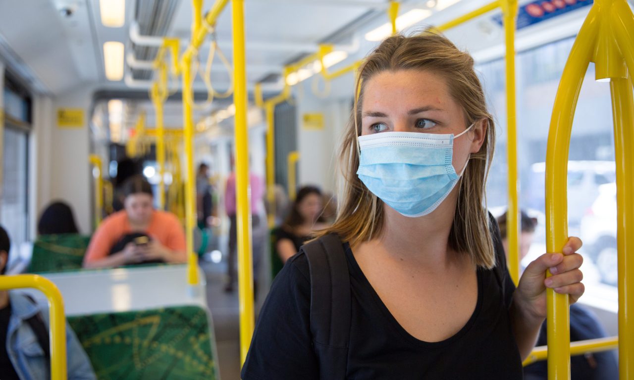With the spread of coronavirus between people, more and more are wearing face masks in public places